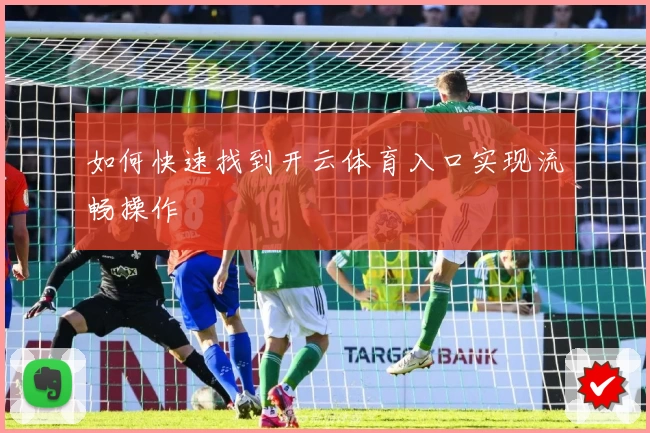 如何快速找到开云体育入口实现流畅操作